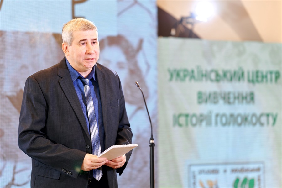 Анатолій Подольський, керівник Українського центру вивчення історії Голокосту
