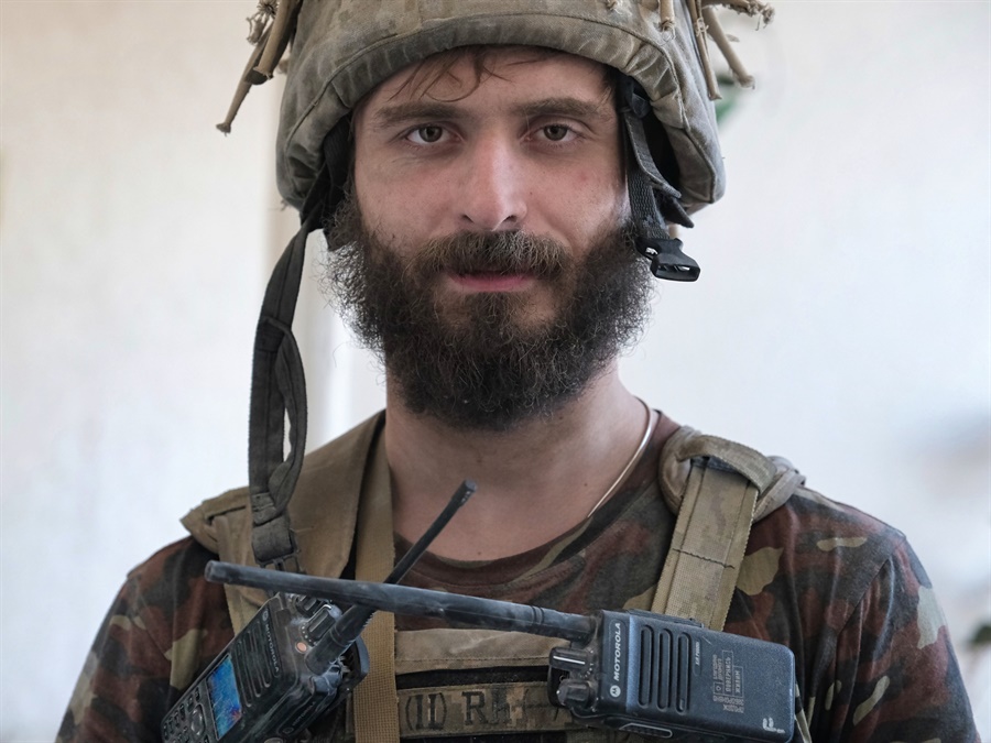 Вадим Хлупʼянець на війні

