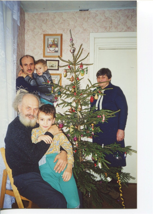 Родина Немировських 1 січня 2001 року

