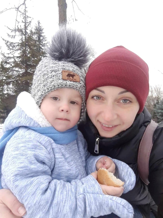 Кирило Хандельди з мамою