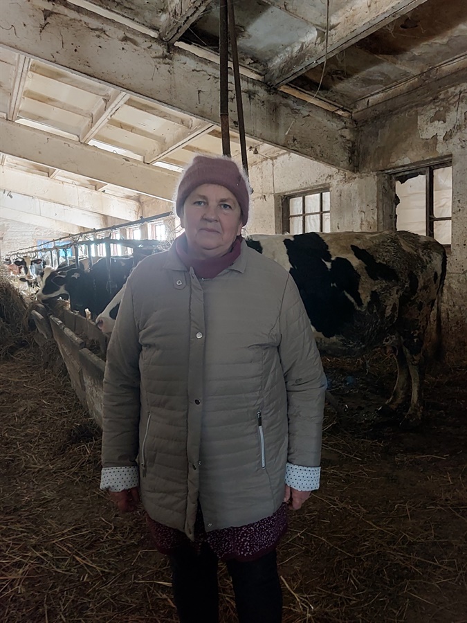 Наталя Пац за півгодини до бою приїхала на ферму доїти корів