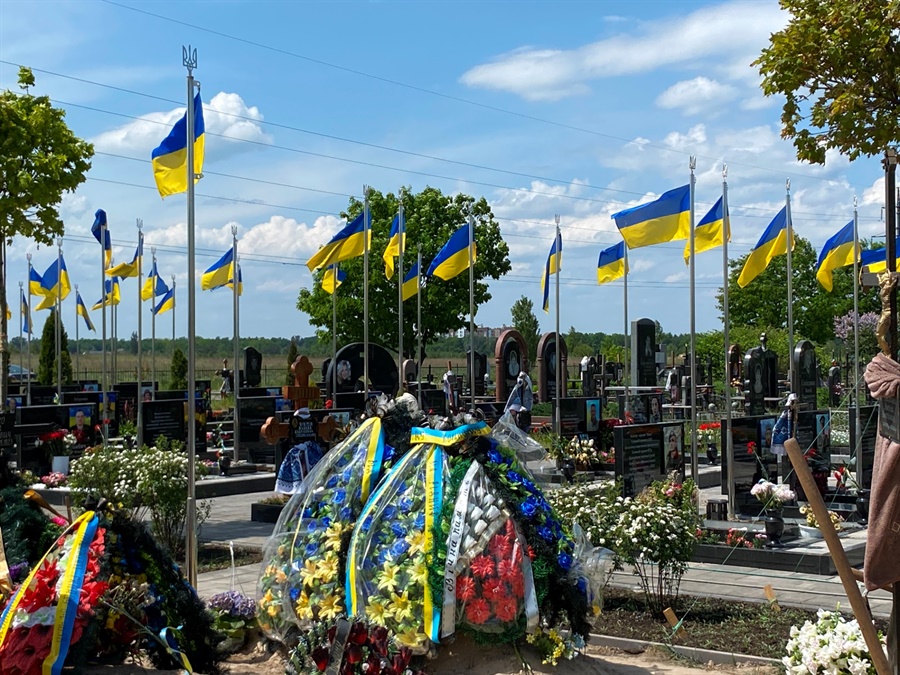 Алея Героїв у Бучі