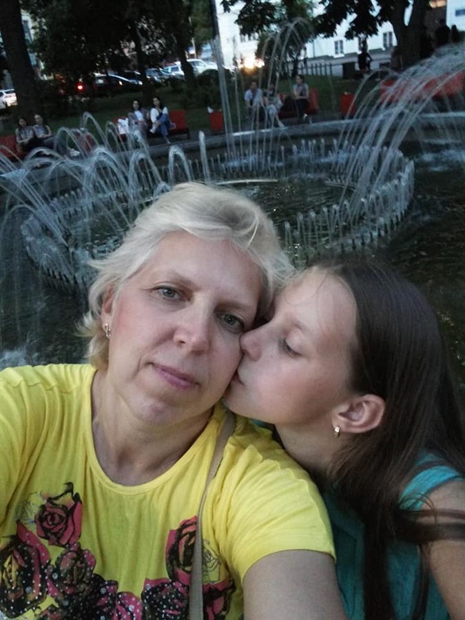 Катерина Піхур із мамою Оленою