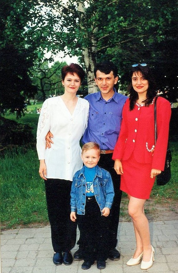 Світлана з Юрієм у молоді роки
