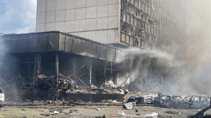 Наслідки ракетного удару по Вінниці
