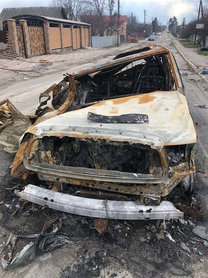 Авто, в якому загинула Наталія Соколовська
