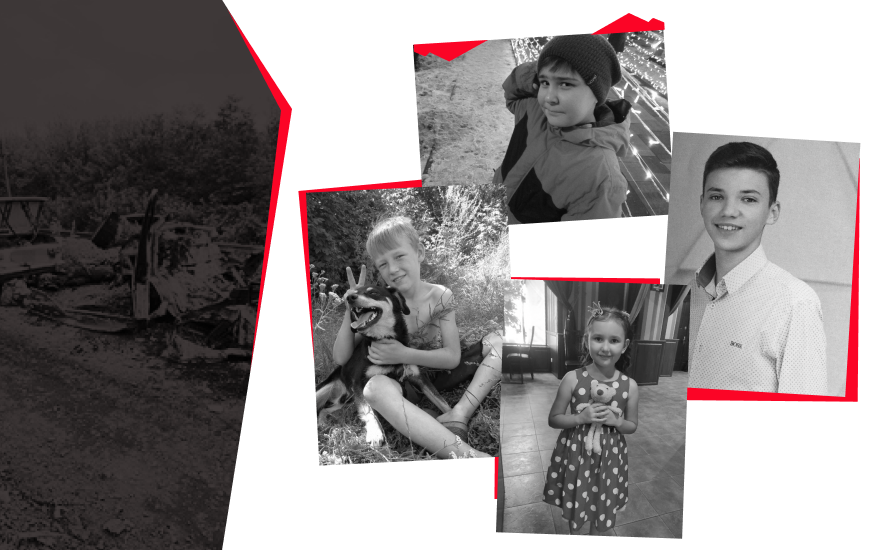 «Вимкнула світло, зайшла у ванну, закрила двері й нас засипало». Історії українських дітей, які загинули поряд зі своїми рідними