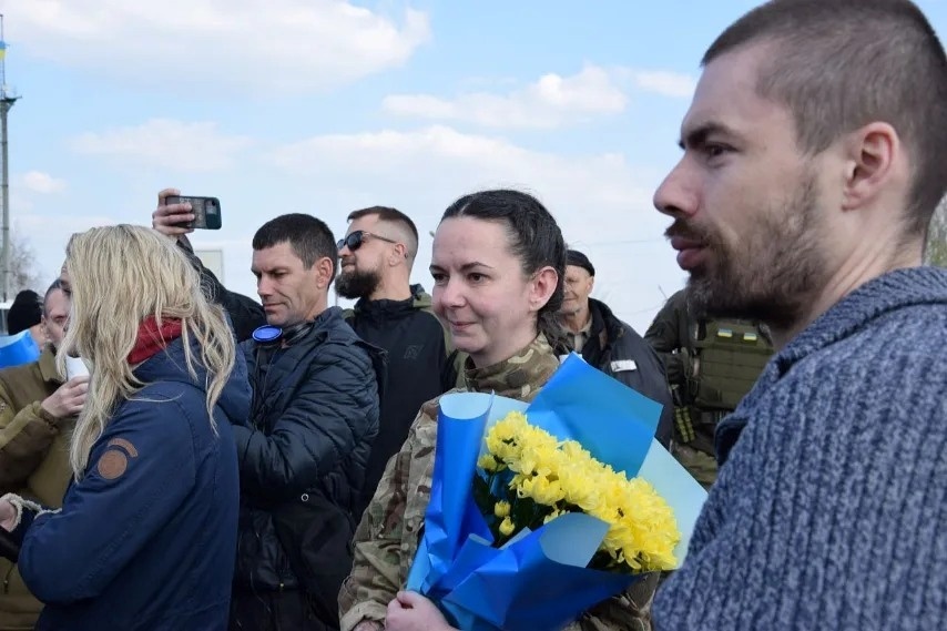 Валерія під час обміну
