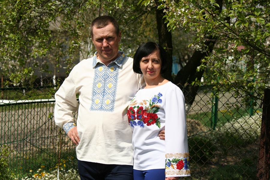 Олег Сніцар з дружиною