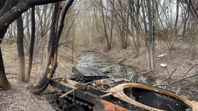 Розбита техніка у Крупичполі