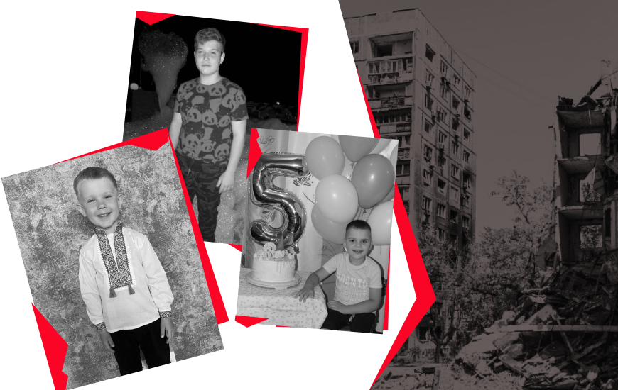 «Я собі пообіцяла, що на могилі моїх хлопців завжди будуть живі квіти». Історії трьох дітей, яких убила Росія