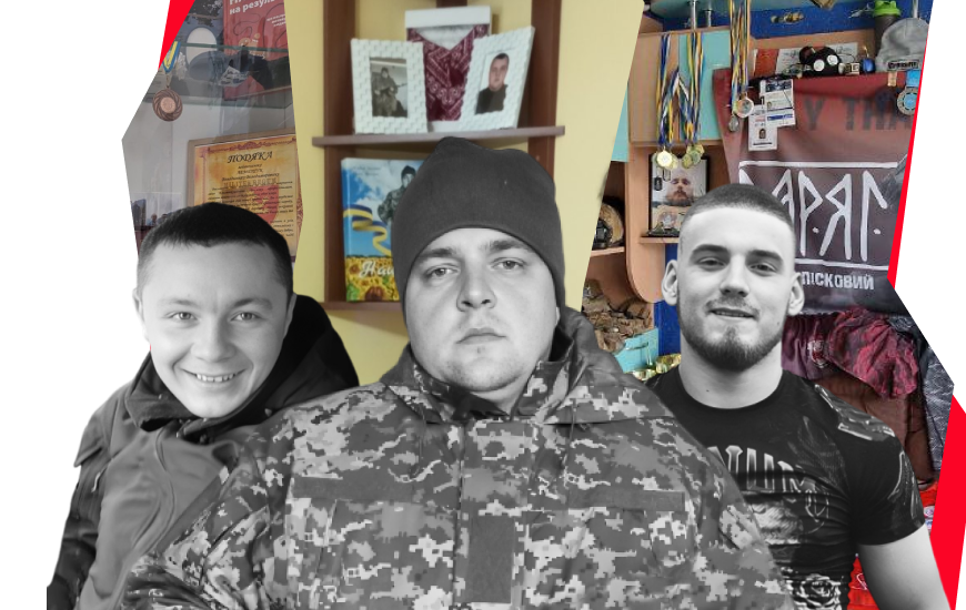 «Щоранку заходжу сюди, щоб із ним привітатись». Рідні загиблих воїнів облаштовують у своїх домівках кімнати зі спогадами