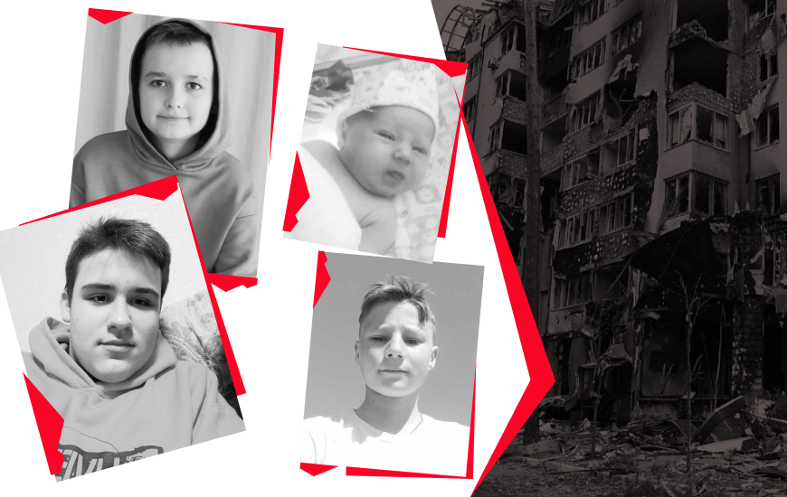 «Найстрашніше, що бачила – як мати телефоном прощається з сином». Пам’яті чотирьох дітей, яких убила Росія
