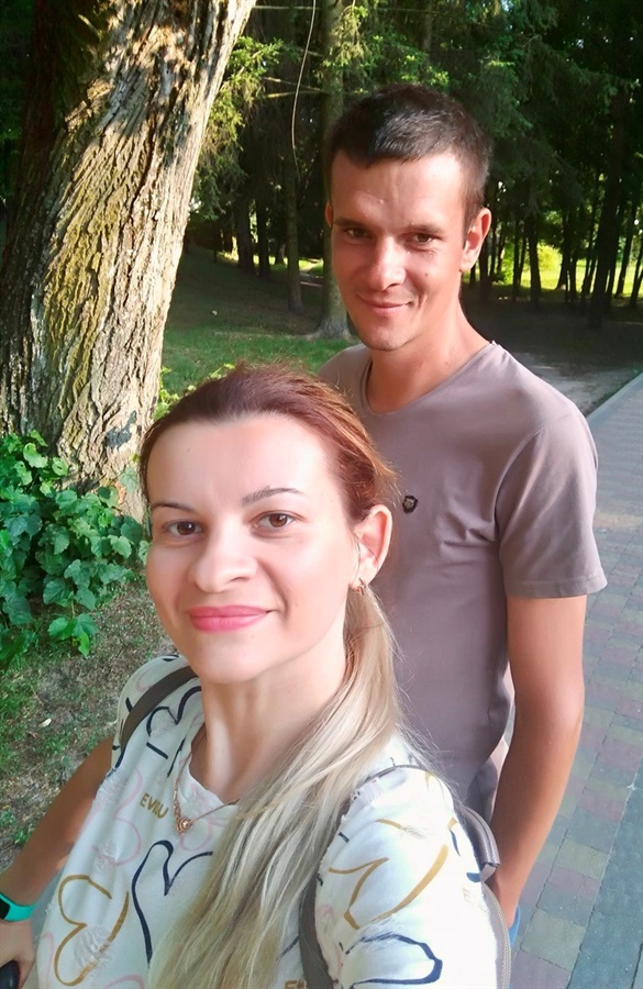 Олександр з сестрою Наталею