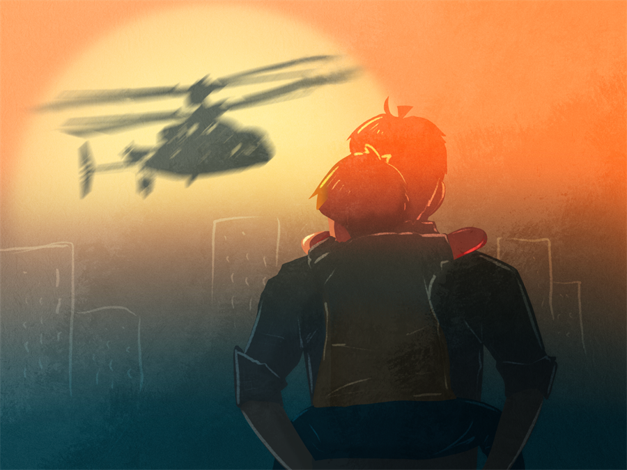 Борис Горошко народився в родині льотчика. У дитинстві мріяв стати гонщиком, але вже ж таки пішов стопами батька. 