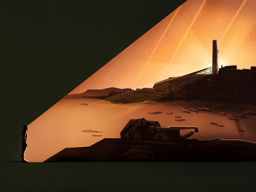 Андрій та руїни Маріуполя