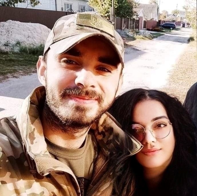 Андрій Міщенко разом  з мамою