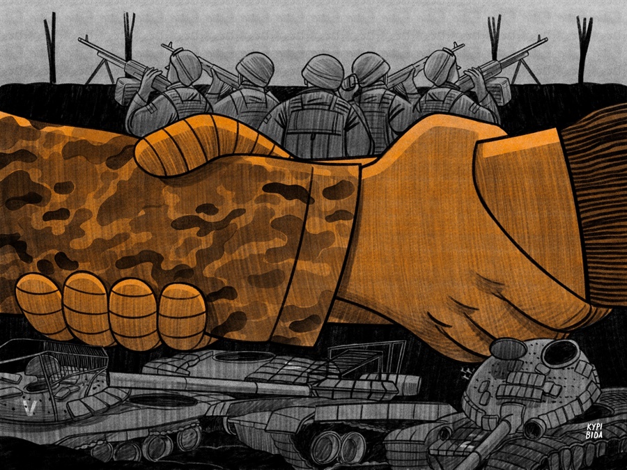 Віталій поліг, прикриваючи побратимів. 