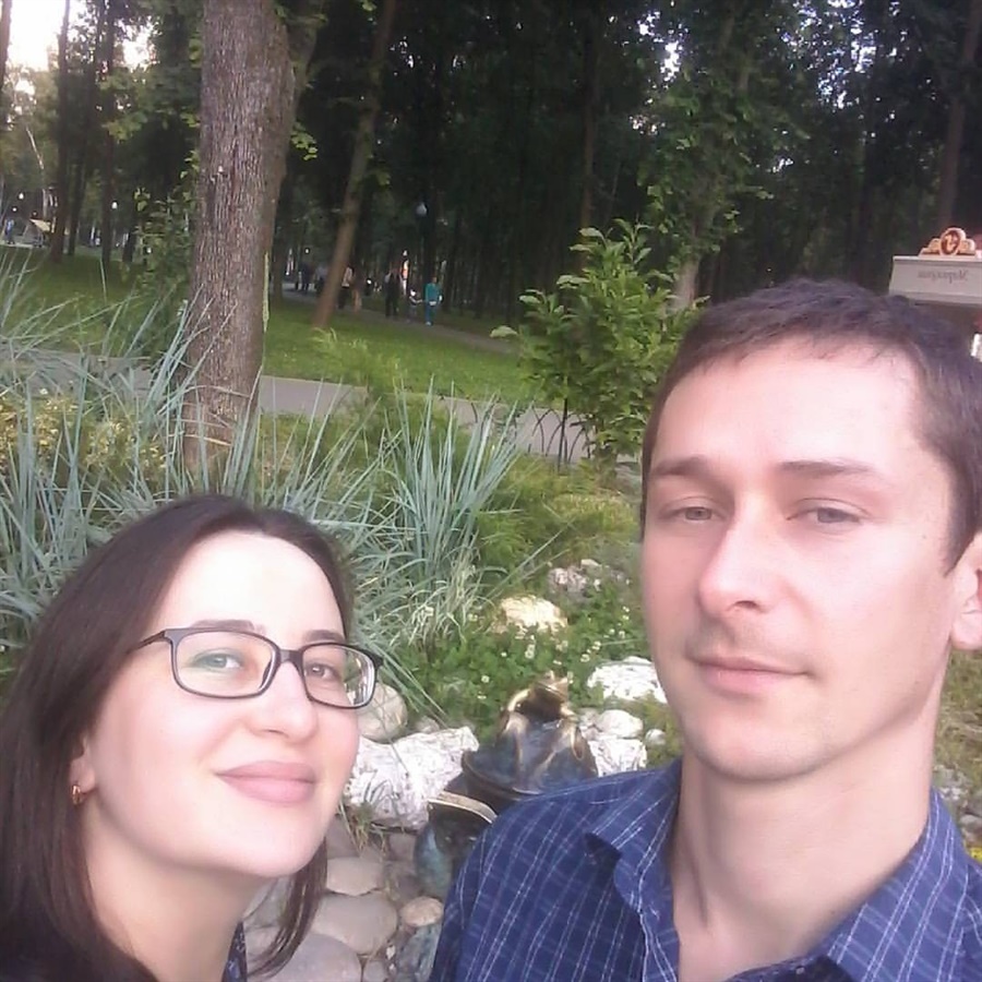 Ольга та Григорій. Фото: зі сторінки Ольги в інстаграмі.