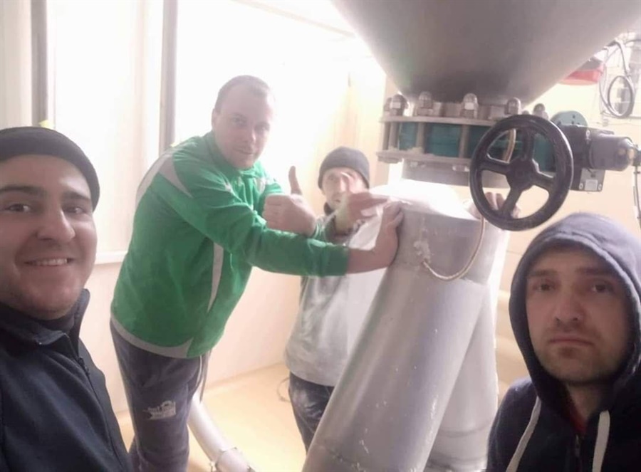 Відвантаження борошно