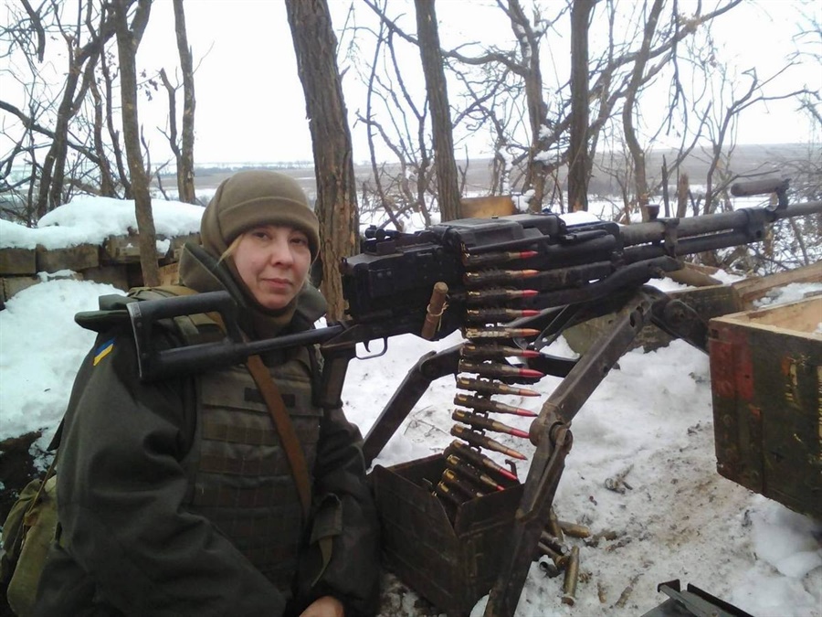 Наталія Хоружа на позиції