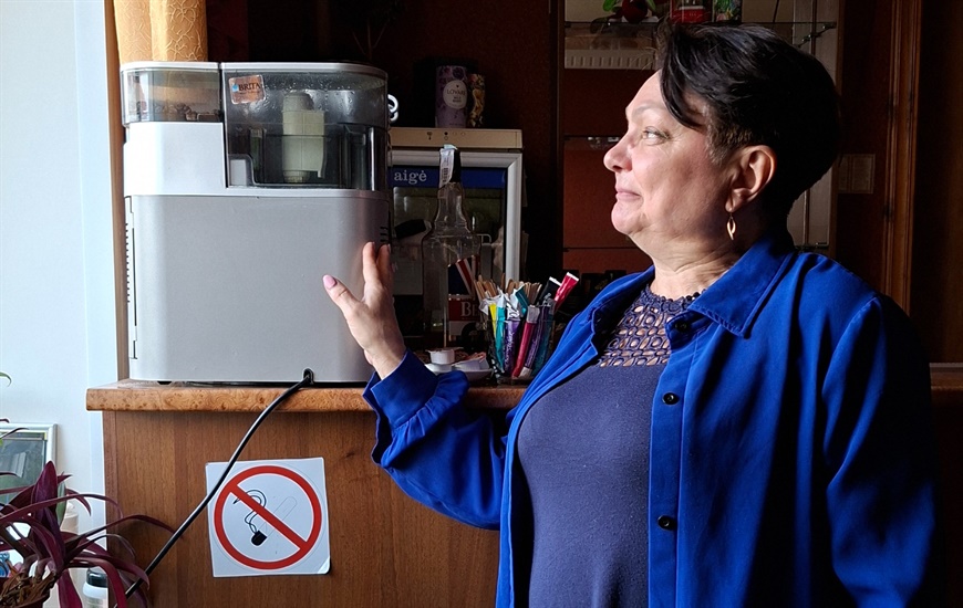 «У момент удару ми саме вмикали кондиціонер, і подумали, що це він вибухнув»