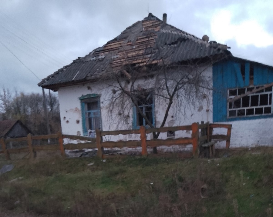 Таким був дім родини Гулак в Архипівці. Зараз його знищено. 